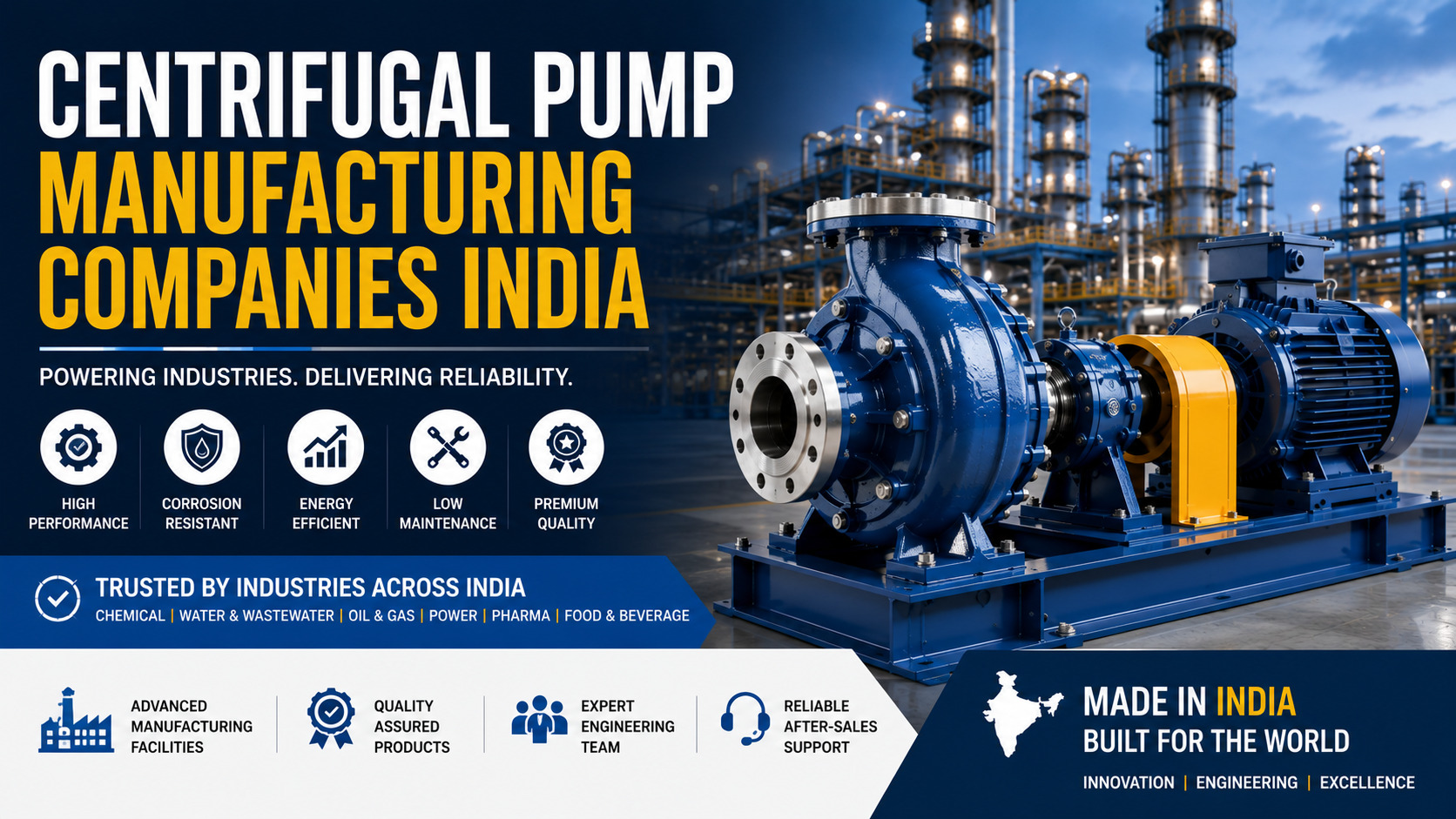 Centrifugal Pump Manufacturing Companies India
